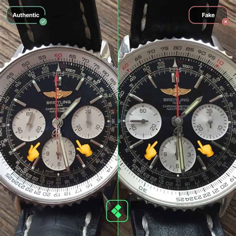 breitling fake vs original|breitling navitimer copy.